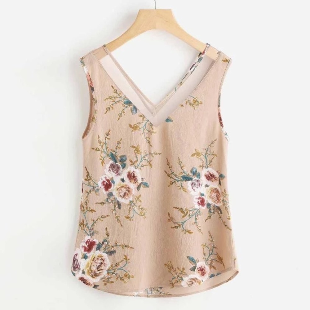💫Restocked!💫Romantic Chiffon Tank